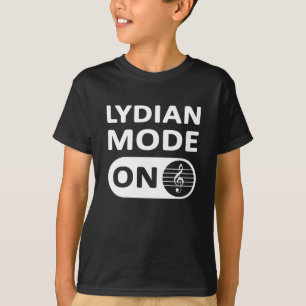Camiseta Modo de música de Lydian activado - niños