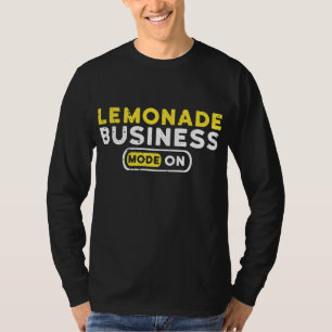 Camiseta Modo De Negocio De Lemonade En Jugo De Limón De Fr