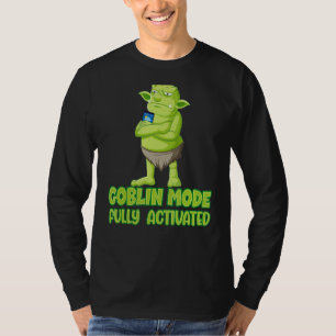 Camiseta Modo de oblín totalmente activado con el troleo