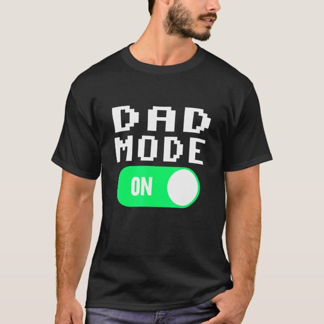 Camiseta Modo de papá (Anverso)