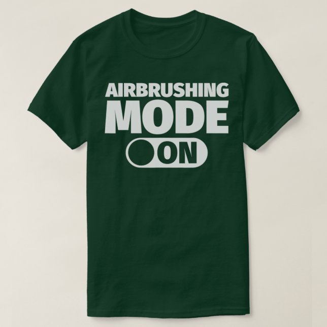 Camiseta Modo de paro de aire activado (Diseño del anverso)