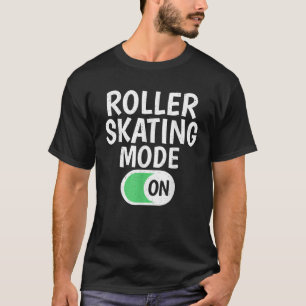 Camiseta Modo De Patinaje De Roller En Patinaje De Roller