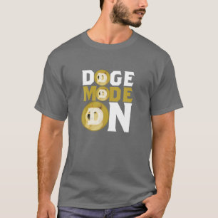Camiseta Modo De Perro En La Criptodivisa De Dogecografía