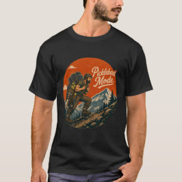 Camiseta Modo de Pickleball Aventura Deportiva Vintage