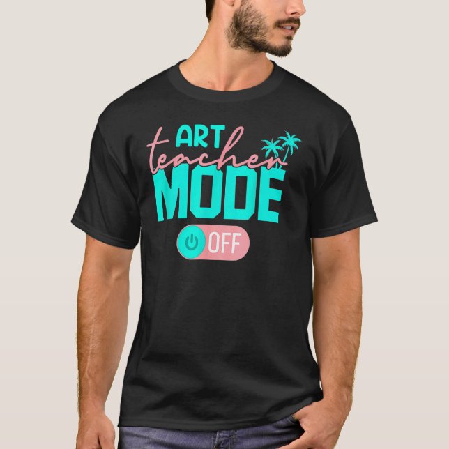 Camiseta Modo de Profesor de Arte Desactivado (Anverso)