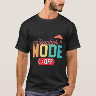 Camiseta Modo de profesor de educación física de hombres de
