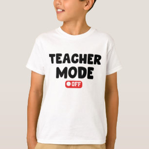 Camiseta Modo de profesores de diseño de moda , dichos dive