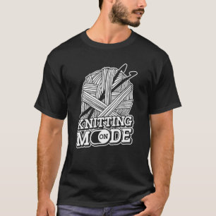 Camiseta Modo De Punto De La Mano De Cuñado De La Mano De L