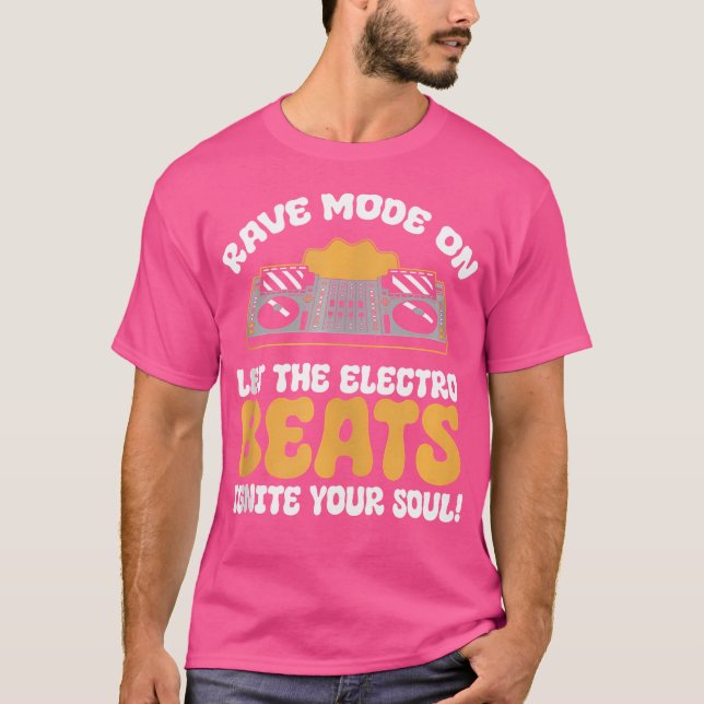 Camiseta Modo De Rave On Let The Electro Beats Festival 202 (Anverso)