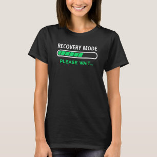 Camiseta Modo de recuperación activado Lesión de huesos rot