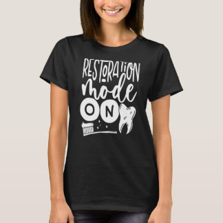 Camiseta Modo De Restauración En El Laboratorio Dental Orto
