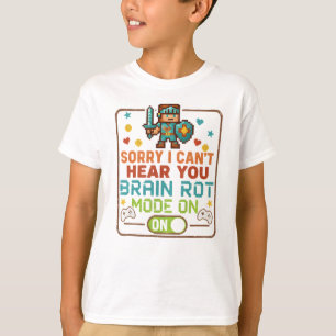Camiseta Modo de Rotura Cerebral Activado Jugador