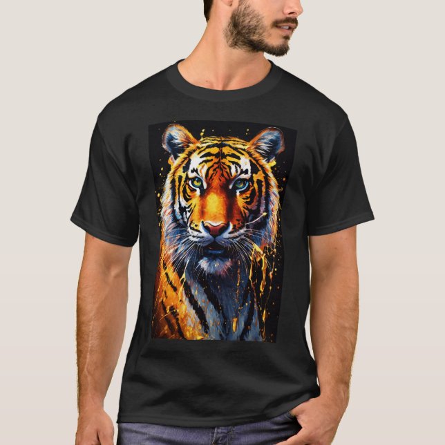 Camiseta Modo de ruido: activado, mantente salvaje, mantent (Anverso)