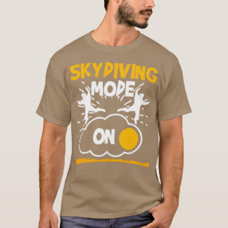 Camiseta Modo De Skydiving En Funny Skydiver