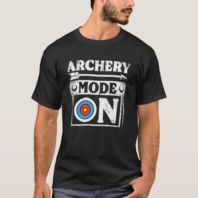 Camiseta Modo de tiro al arco activado (Anverso)