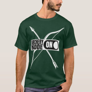 Camiseta Modo de tiro al arco del tiro al arco