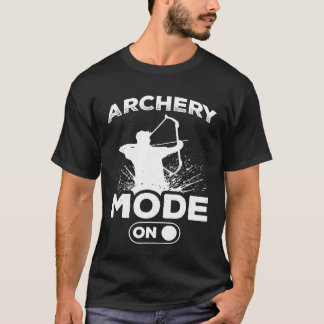 Camiseta Modo de tiro con arco para hombres activado