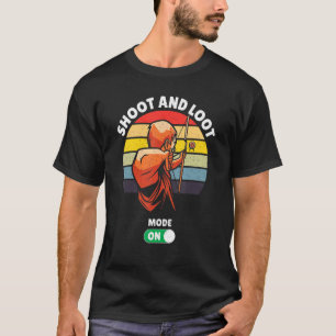 Camiseta Modo De Tiroteo Y Saqueo En El Arquero De Caza De