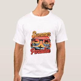 Camiseta Modo de vacaciones activado - Diseño de la isla de