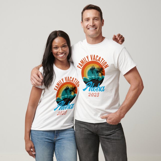 Camiseta MODO DE VACACIONES DE LA FAMILIA personalizado (Unisexo)