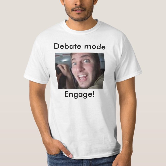 Camiseta Modo del discusión (Anverso)