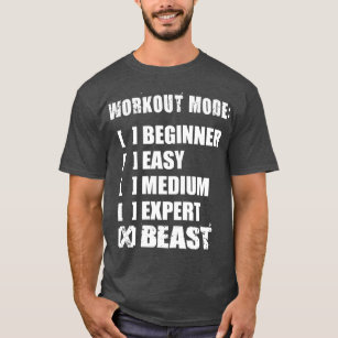 Camiseta Modo del entrenamiento - BESTIA