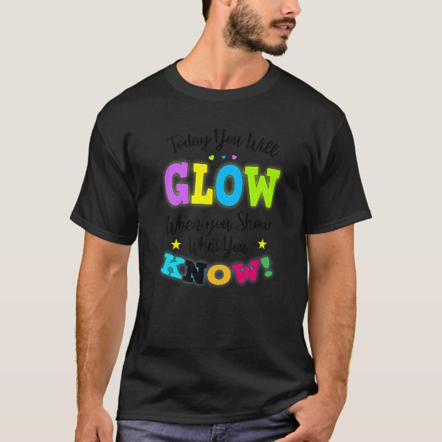 Camiseta Modo Diurno De Prueba Gracioso En Ideas De Prueba  (Anverso)