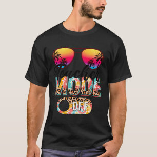 Camiseta Modo docente fuera de leopardo de tinte
