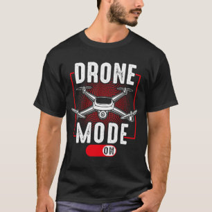 Camiseta Modo drone en Alas Entusiastas Si Te Ducho Sho