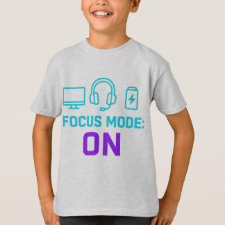 Camiseta Modo Enfoque ACTIVADO – Tecnología Minimalista