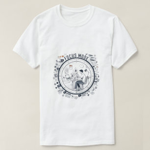 Camiseta Modo Enfoque   Ropa Urbana de Productivid