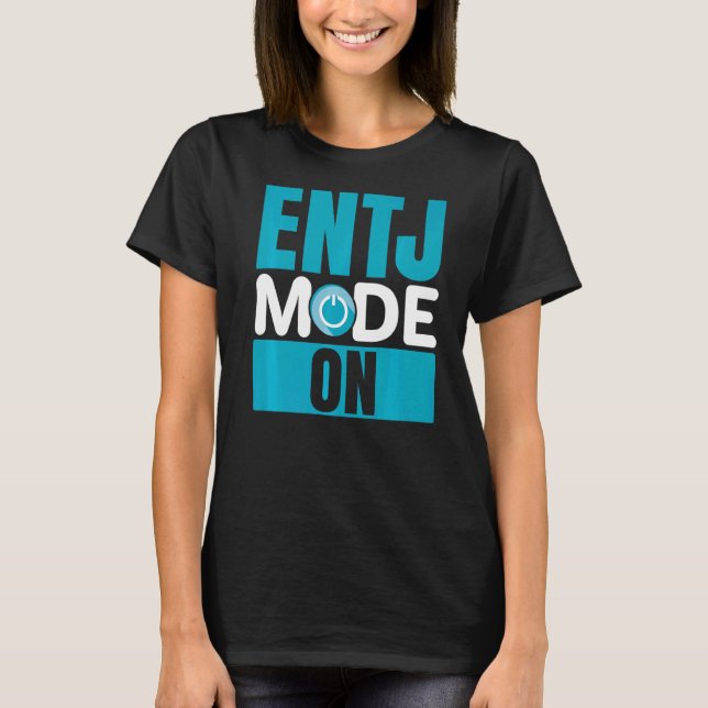 Camiseta Modo ENTJ Sobre Extrovertido De Personalidad (Anverso)