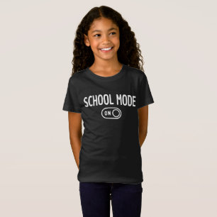 Camiseta Modo escolar activado - De vuelta a la escuela