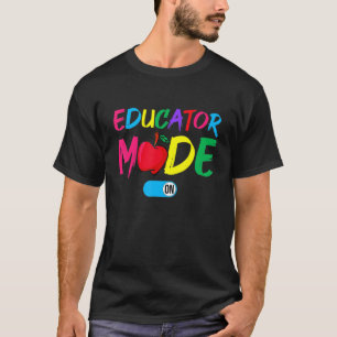 Camiseta Modo Escuadrón Educador De Vuelta A La Escuela