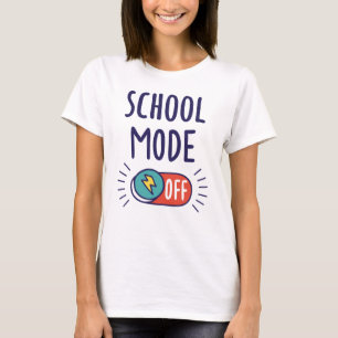 Camiseta Modo Escuela Desactivado