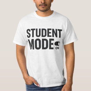 Camiseta Modo Estudiante Activado – Motivación Divertida pa