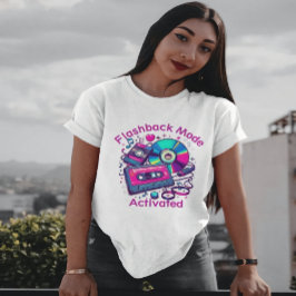 Camiseta Modo Flashback: Activado - Amante de música retro