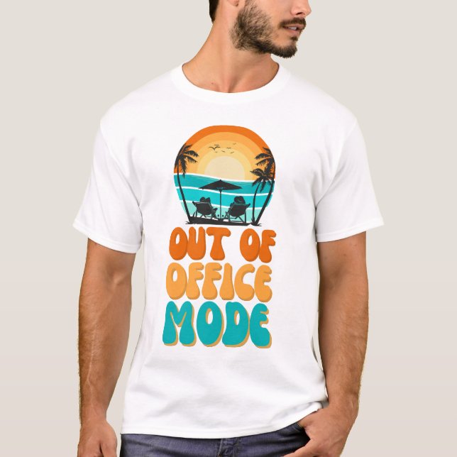 Camiseta Modo Fuera de la Oficina (Anverso)