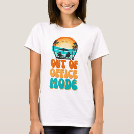 Camiseta Modo Fuera de Oficina