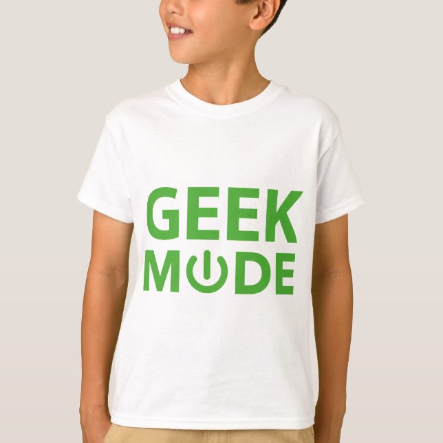 Camiseta Modo geek (Anverso)