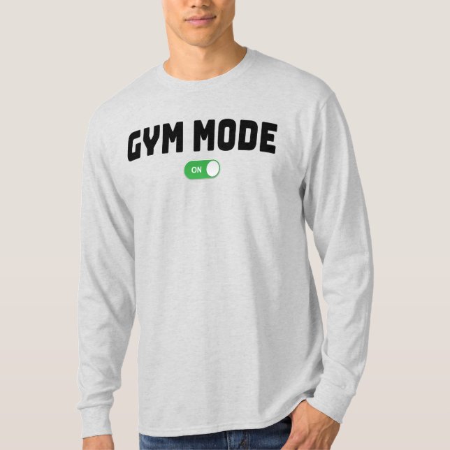 Camiseta MODO GIMNASIO ACTIVADO (Anverso)