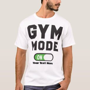 Camiseta Modo Gimnasio Activado – Diseño de Motivación para
