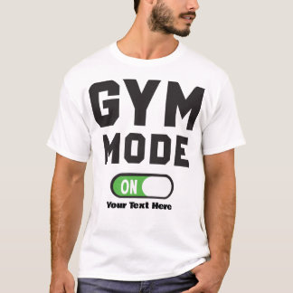 Camiseta Modo Gimnasio Activado – Diseño de Motivación para