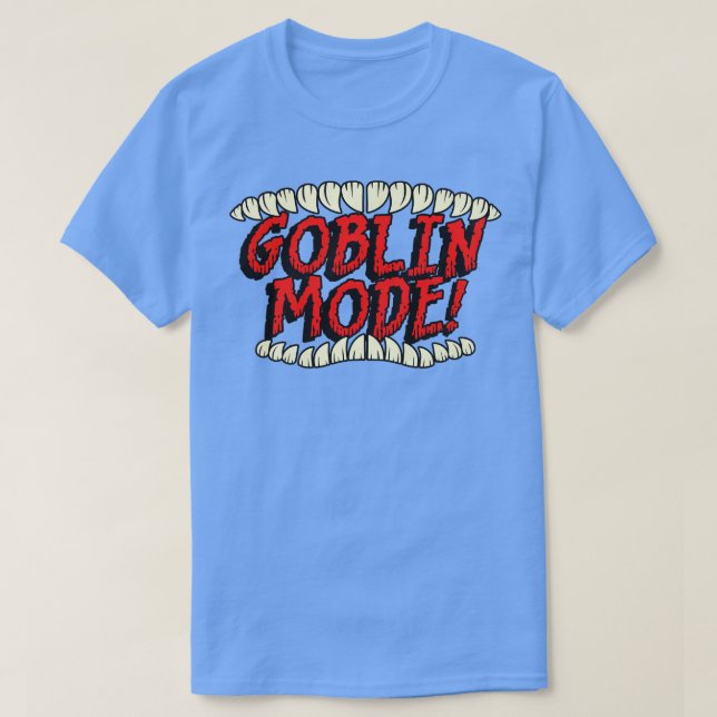 CAMISETA MODO GOBLIN (Diseño del anverso)