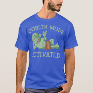 Camiseta Modo Goblin Activado, Perezoso, Slobbing Out, Funn