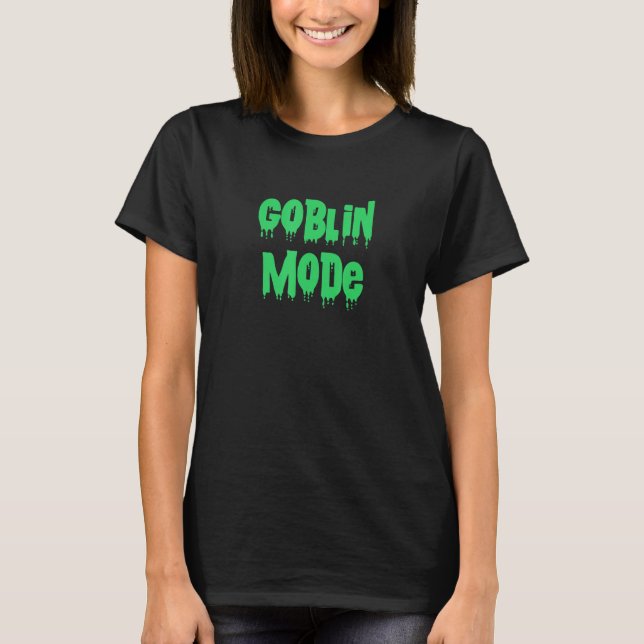 Camiseta MODO GOBLIN ACTIVÓ Goblins Scary Dripping On (Anverso)