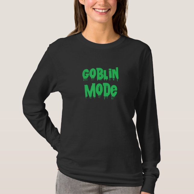Camiseta MODO GOBLIN ACTIVÓ Goblins Scary Dripping On (Anverso)