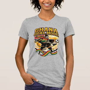 Camiseta Modo Gol de Ghana Esqueleto Delantero Naciones Str