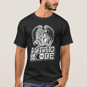 Camiseta Modo Gótico En Gótico Gótico De Estilo Artístico O