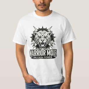 Camiseta Modo Guerrero Activado – Desata Tu Poder